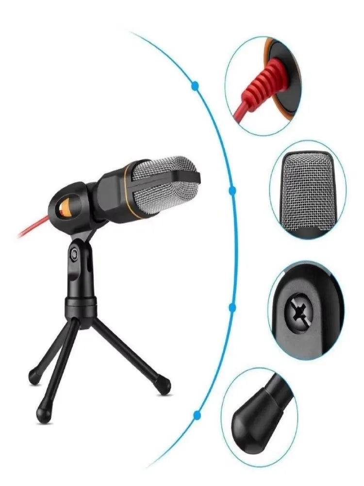Microfone condensador profissional de gravação