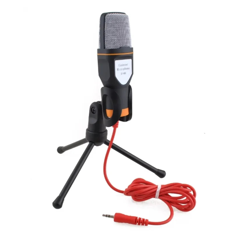 Microfone condensador profissional de gravação