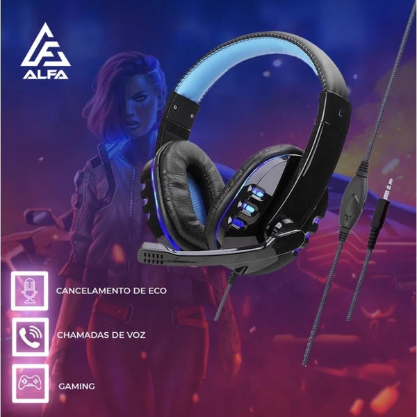 HeadSet Gamer Com Fio