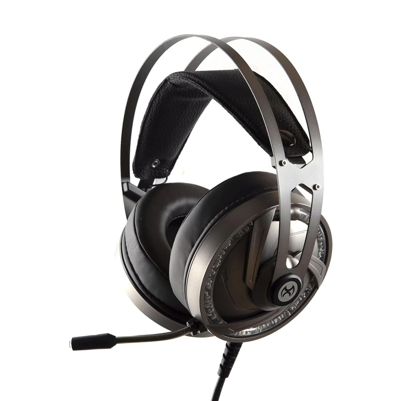 Headset Gamer Preto RGB Com Fio E Microfone Mox MO-GH710 (FONMOGH710)
